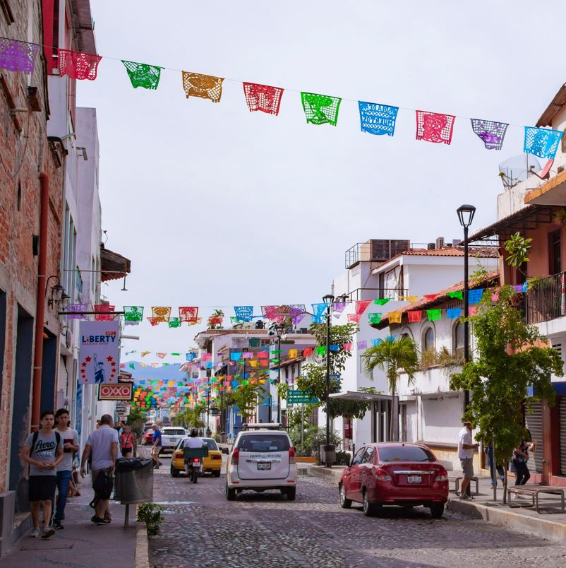 street in puerto vallarta