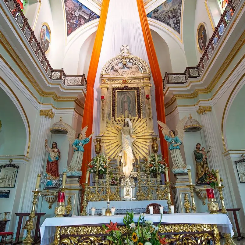interior of church of our lady of guadalupe
