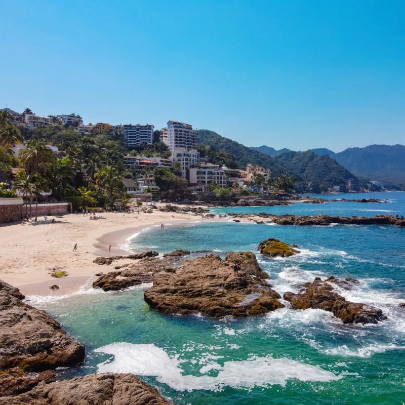 Conchas Chinas Beach, Puerto Vallarta 