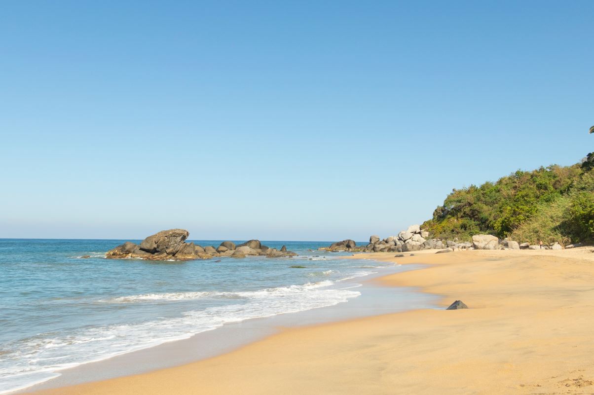 secluded beach in nayarit