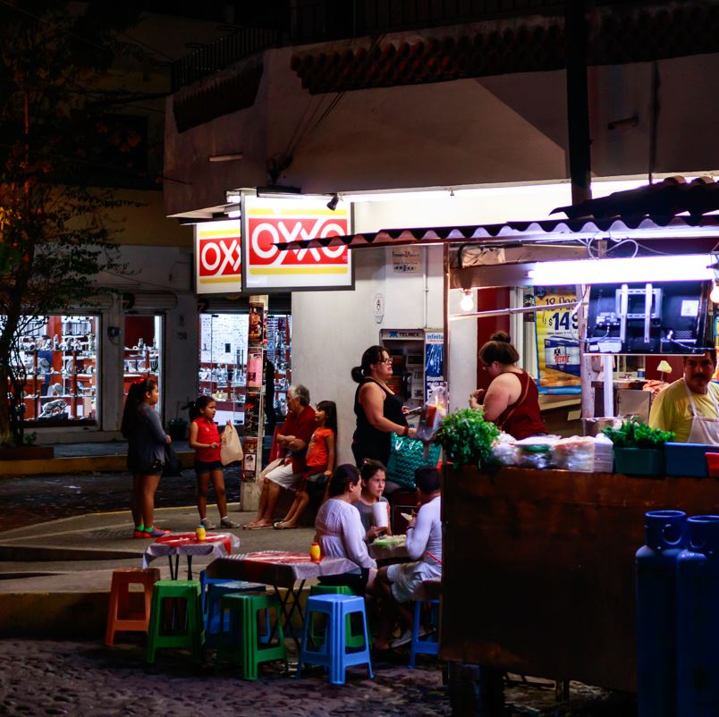 street food vendors in puerto vallarta